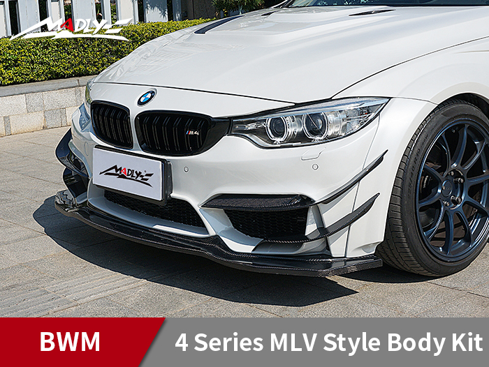 2014-2016 BMW 4 Series MLV Style Front lip