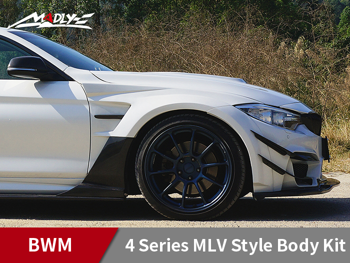 2014-2016 BMW 4 Series MLV Style Fenders