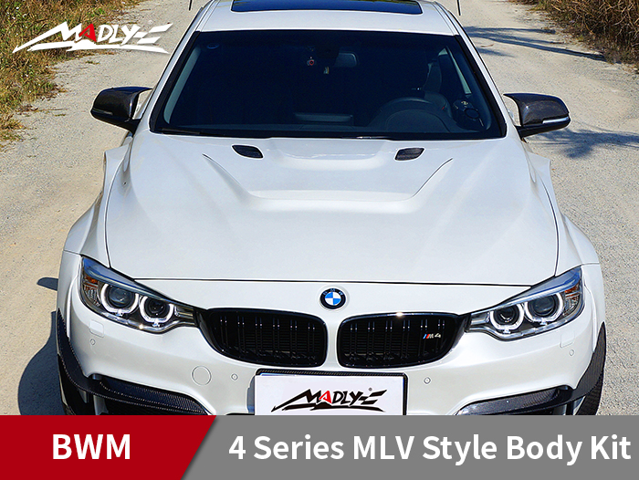 2014-2016 BMW 4 Series MLV Style Hood