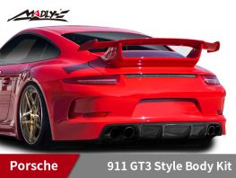 2012-2015 Porsche 911 Carrera 991 GT3 Style Rear Lip