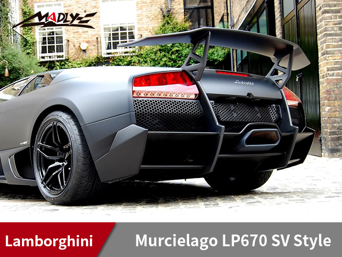 2010 Lamborghini Murcielago LP670 SV Style Rear Bumper