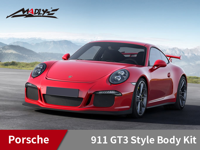 2012-2015 Porsche 911 Carrera 991 GT3 Look Body Kit