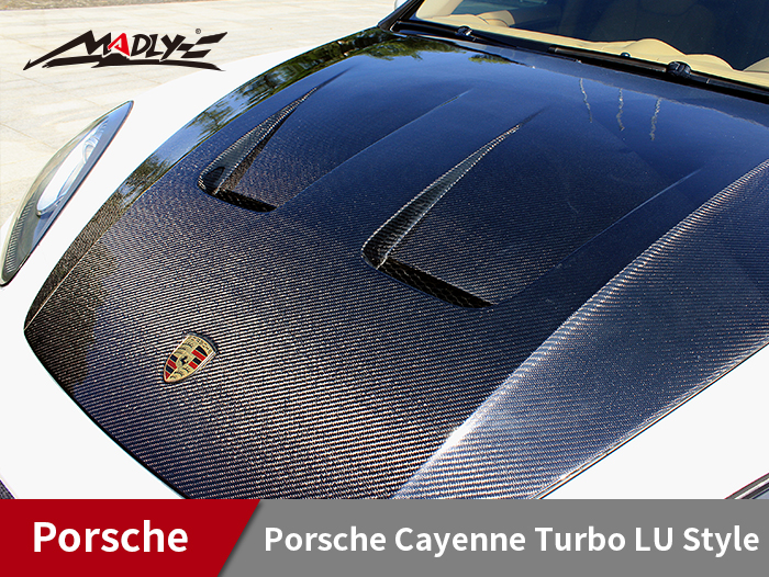 2011-2014 Porsche Cayenne Turbo LU Style Hood Bonnet