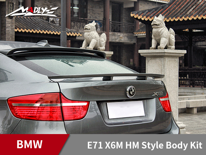 2008-2014 BMW E71 X6M HM Style Wing