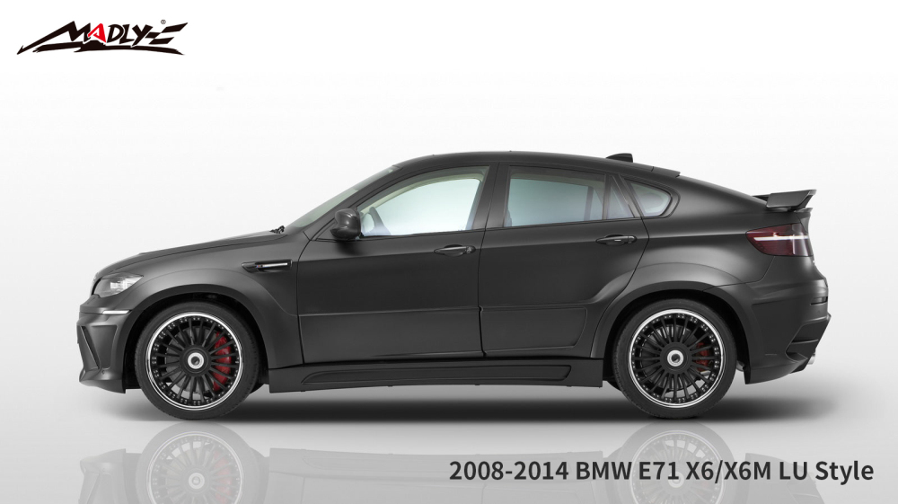 20082014 BMW E71 X6/X6M LU Style Body Kits With Double Two Hole Exhaust Tips X6 BMW