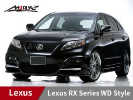 2010-2015 Lexus RX Series RX350 RX450 WD Style Rear Bumper