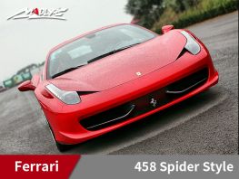 2011-2013 Ferrari 458 Spider style Body Kits