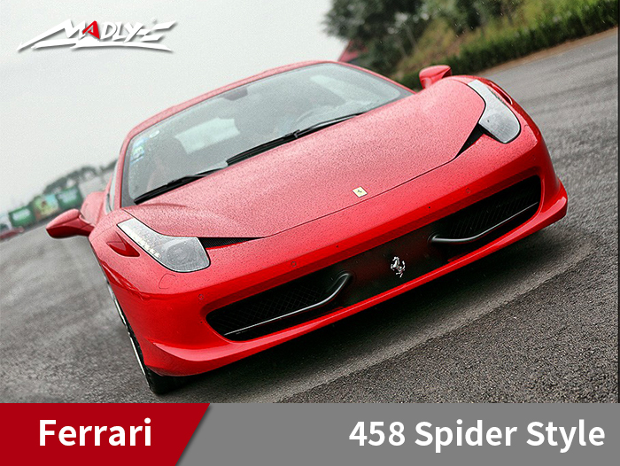 2011-2013 Ferrari 458 Spider style Body Kits